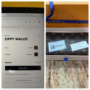 Authentic Louis Vuitton wallet